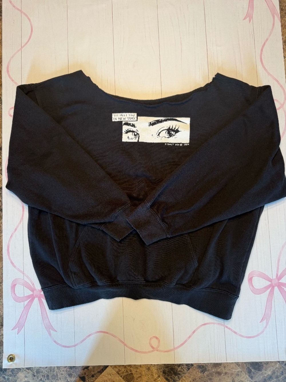 Brandy Melville "I'll Meet you in NY" Sweatshirt